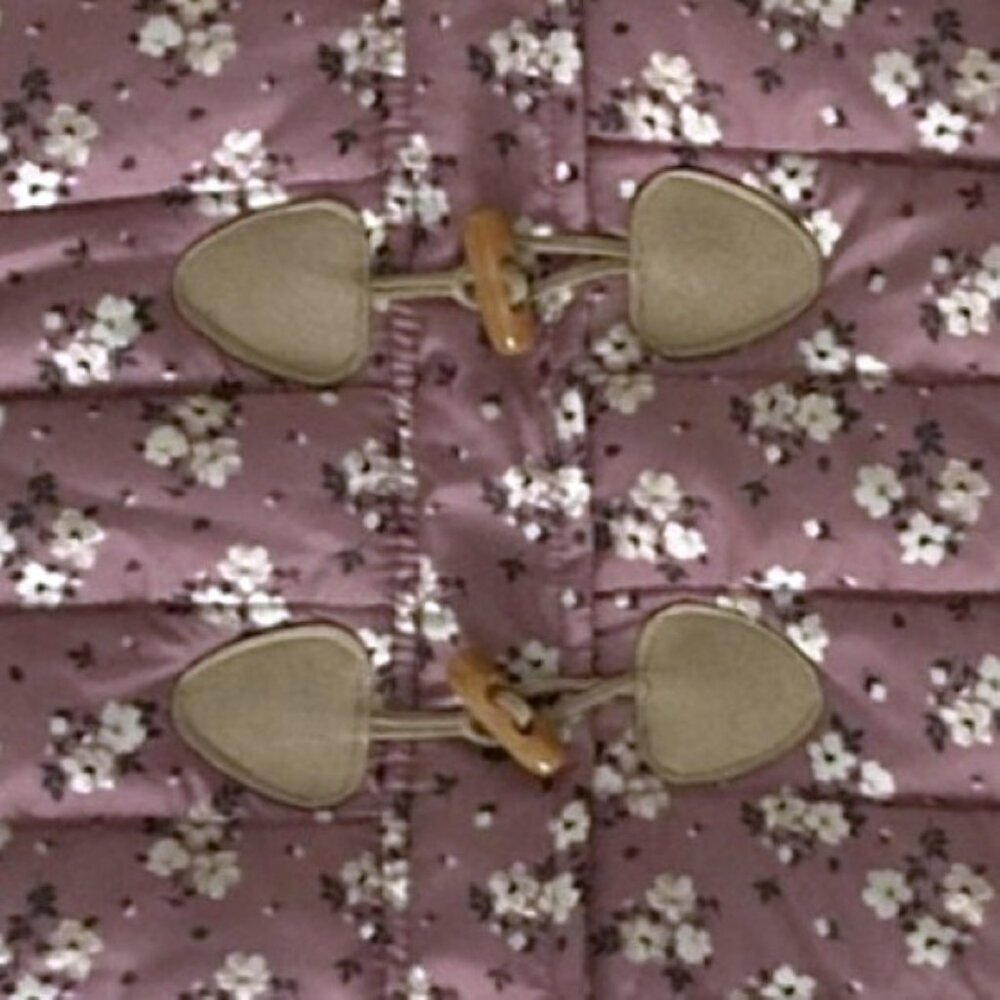 Nicole Miller New York, Baby Girl Outerwear Snowsuit Pink Floral Sz 6-9M - Picture 6 of 9